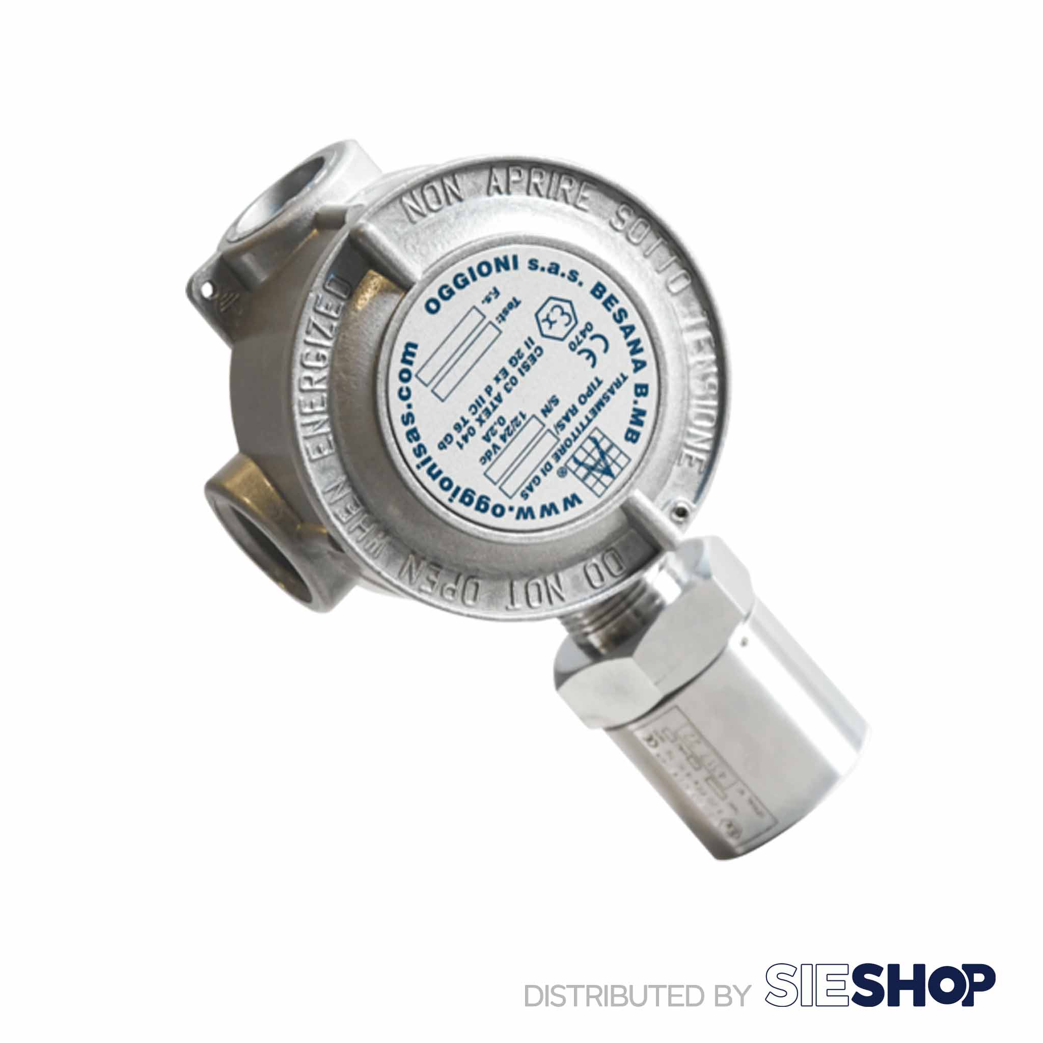Oggioni RAS/AD Gas Detector SIESHOP Electrochemical with O2 for - Cell